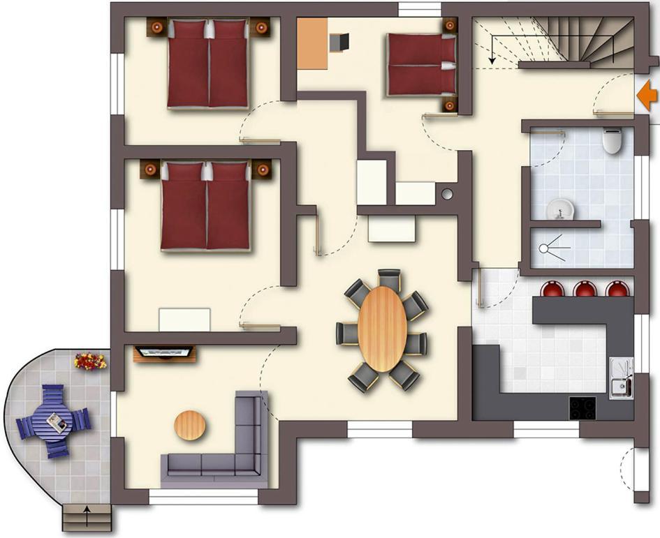 Landhaus Emanuel Фюссен Экстерьер фото
